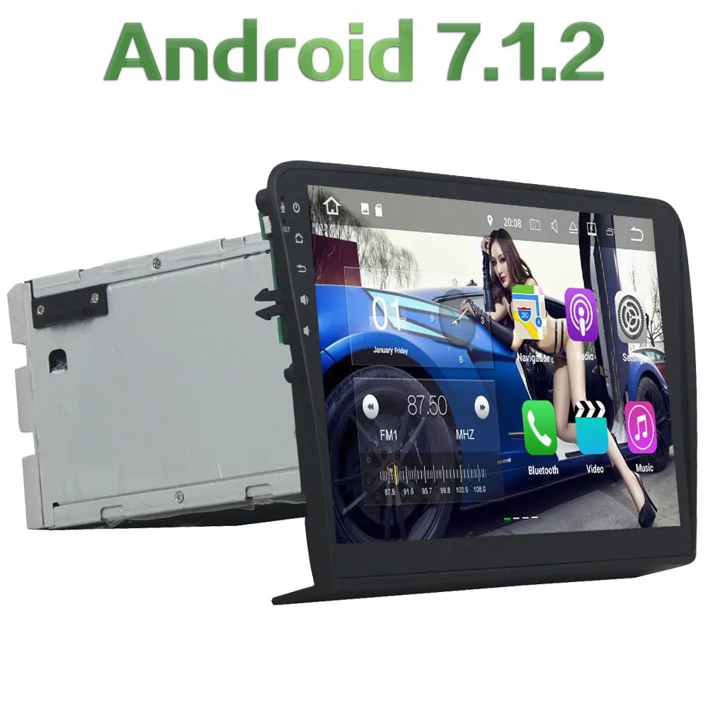 2GB RAM 16GB ROM Android 7 1 2 Quad Core BT GPS Navigation wifi Stereo font