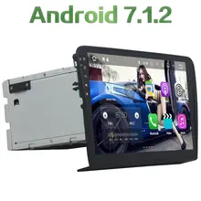 2 GB RAM 16 GB ROM Android 7.1.2 Quad Core BT GPS WiFi Stereo multimedia radio para Volkswagen Bora 2012 2013 2014 2015