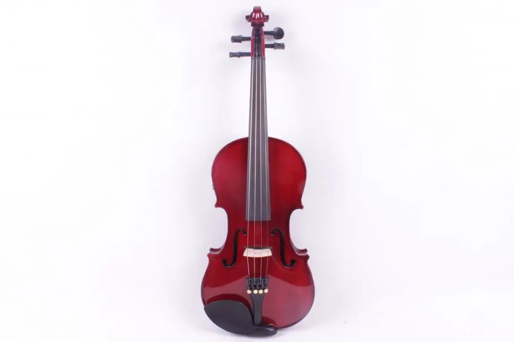 ONE red 4 string 4 4 font b Violin b font Electric font b Violin b