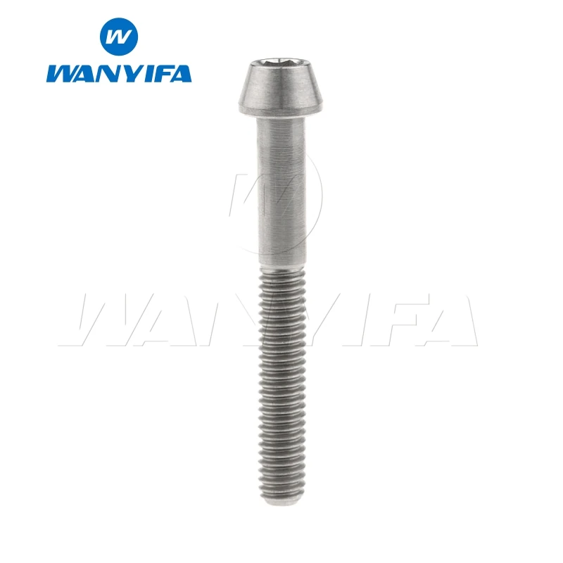 Wanifa конусная головка Винт С Титановым болтом M5x9 15 16 18 20 25 30 35 40 45 50 55 60 мм для