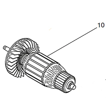 

ARMATURE 220V-240V Rotor 517893-3 For Makita M0920B MT92A MT92B