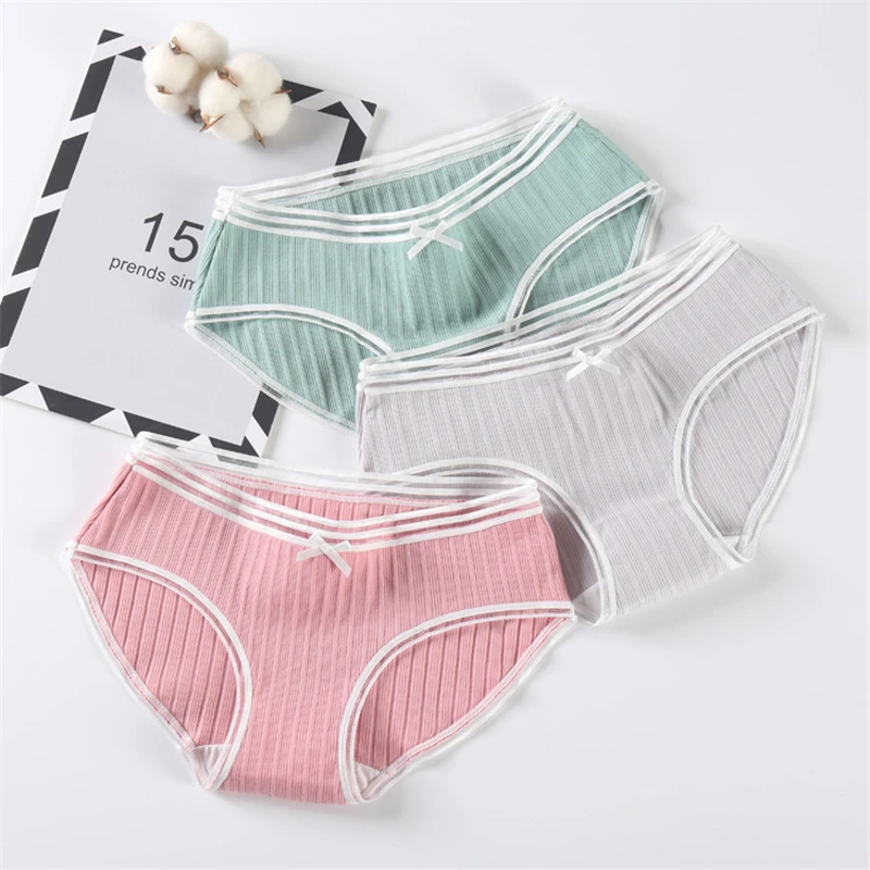 Women Briefs Cotton Solid Color Panties Female Seamless Sexy Underwear Gril Lingerie Mid Rise Ladies Underpants Women's Panty Women Briefs Cotton Solid Color Panties Female Seamless Sexy Underwear Gril Lingerie Mid Rise Ladies Underpants Women's Panty