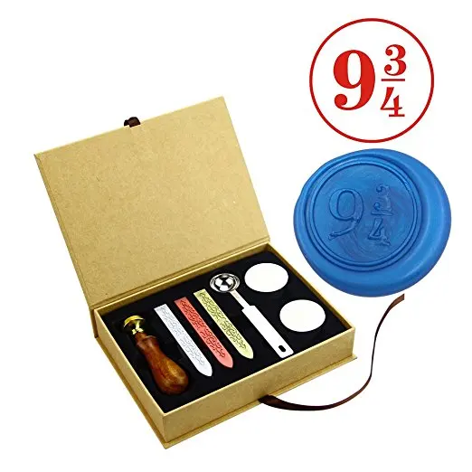 HP Platform Movie Theme Vintage Brass Wax Seal Stamps Kit Wedding Envelope Invitation Stampsin