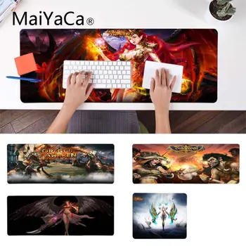 

MaiYaCa In Stocked Dragon Awaken Gamer Speed Mice Retail Small Rubber Mousepad Large Lockedge Mouse pad PC Computer mat