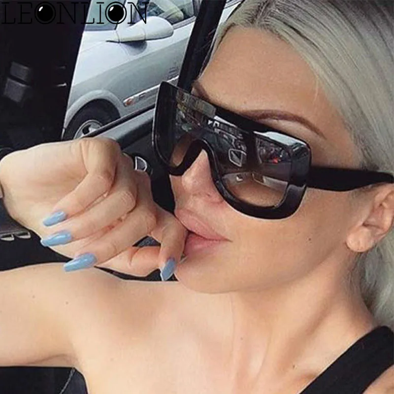 

2019 Luxury Big Frame Sunglasses Women Designer Man/Women Sun Glasses Classic Vintage Large UV400 Outdoor Oculos