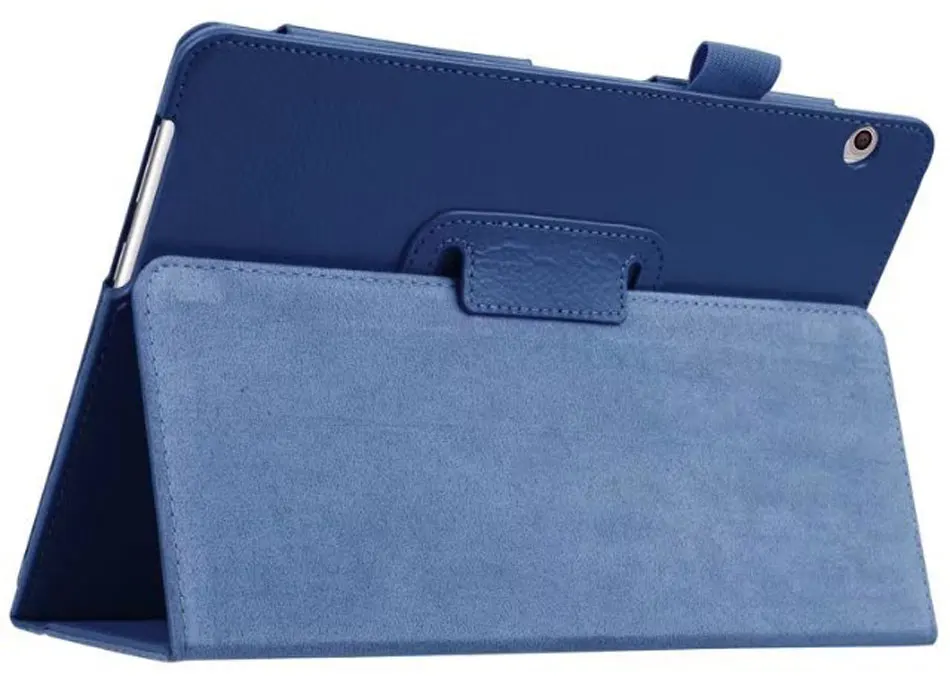 Two Fold Tablets Case For Huawei T5 Honor 5 10.1 Inch Tablet PU Smart Sleep Wake Up Cover For AGS2-W09 Huawei MediaPad T5 Cases-100