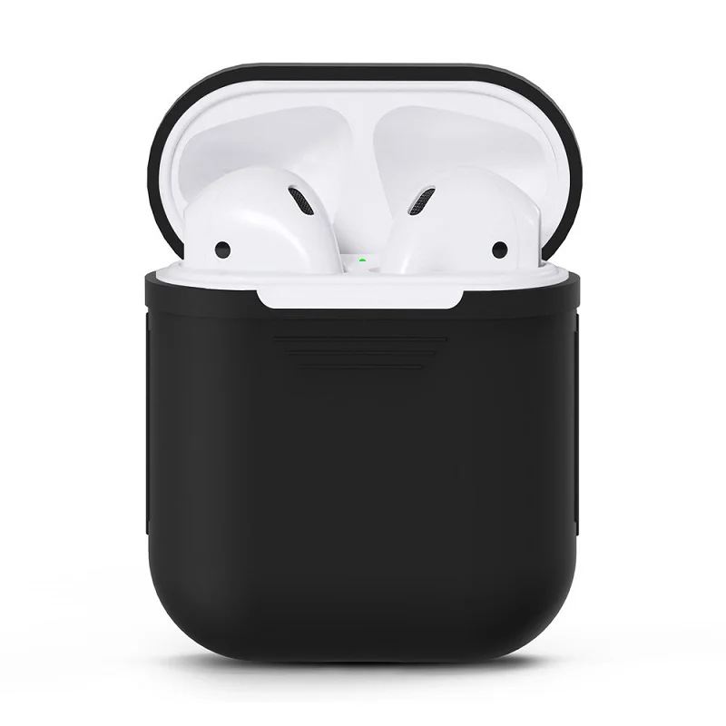 Мягкий силиконовый чехол для Apple Airpods противоударный гарнитура AirPods ультратонкий