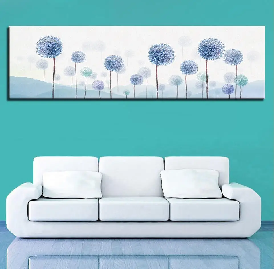 

Home Bedside Background Decor Artwork HD Prints 1 Pieces Wall Art Abstract Tree Modular Pictures Creative Canvas Painting Poster