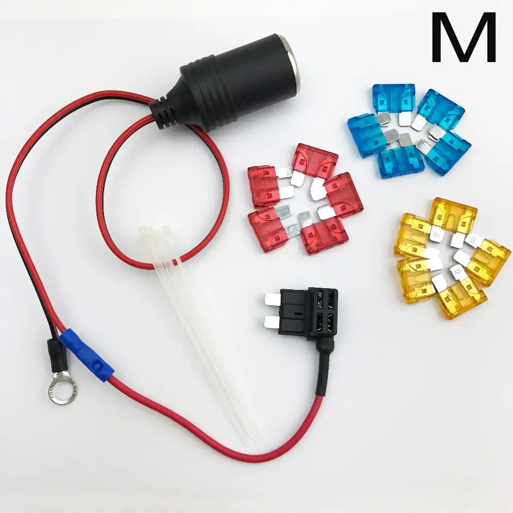 Detail Feedback Questions About 1set 30cm Car Cigarette Cigar 1set 30cm Car Cigarette Cigar Lighter Socket 12v Extension Standard Fuse Tap Holder Lead With M
