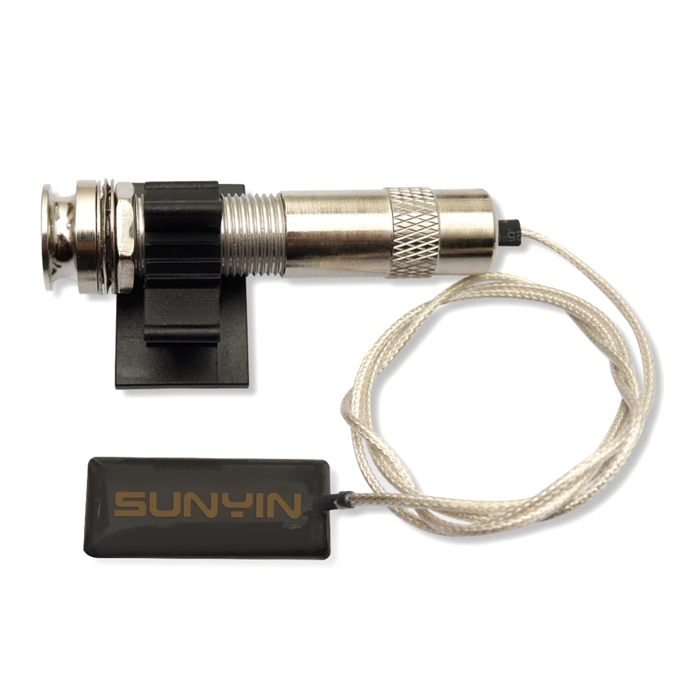 SUNYIN Acoustic Guitar Piezo Pickup Mini Musical Instrument Transducer