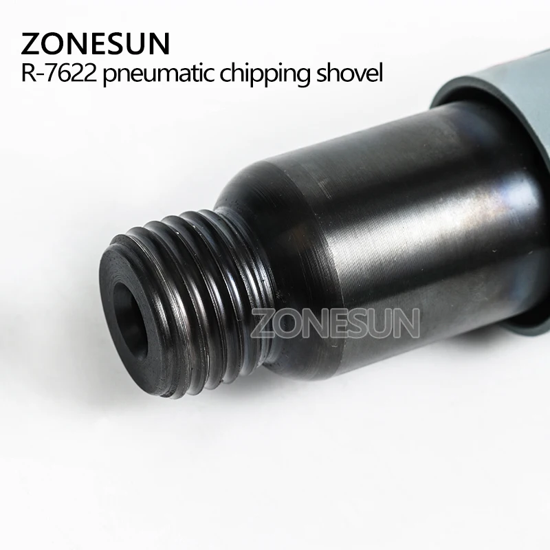 ZONESUN R-7622 Промышленные Пневматические воздушный комплект лопат воздушные инструменты пневматическое долото для удаления ржавчины воздуха Лопата ветра ремонт тормоза с 4 головками