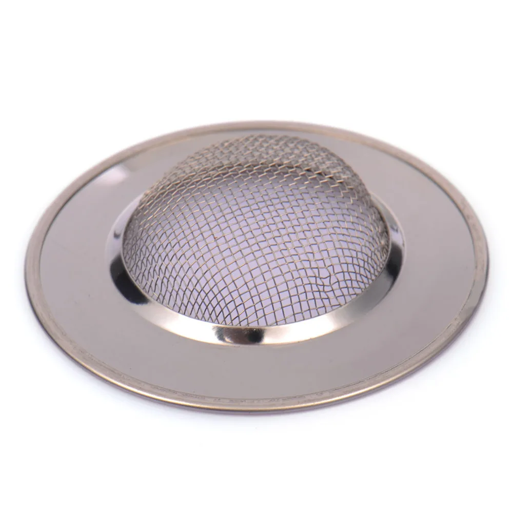 1Pcs Useful Stainless Steel Sink Drainage Filter Hair Catcher Stopper