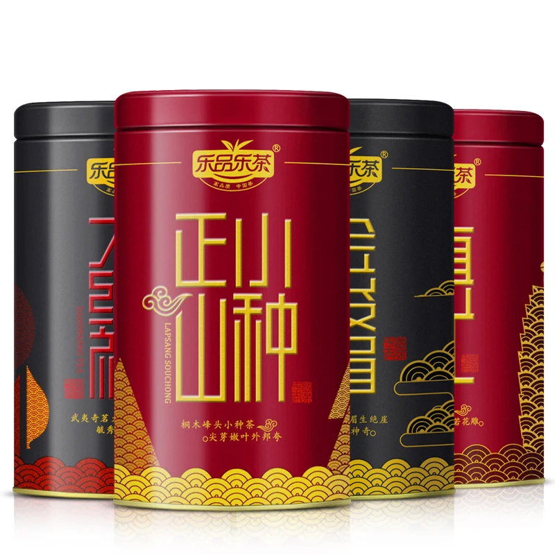 

Total 395g Jin Jun Mei + Zheng Shan Xiao Zhong + Dian Hong + Da Hong Pao