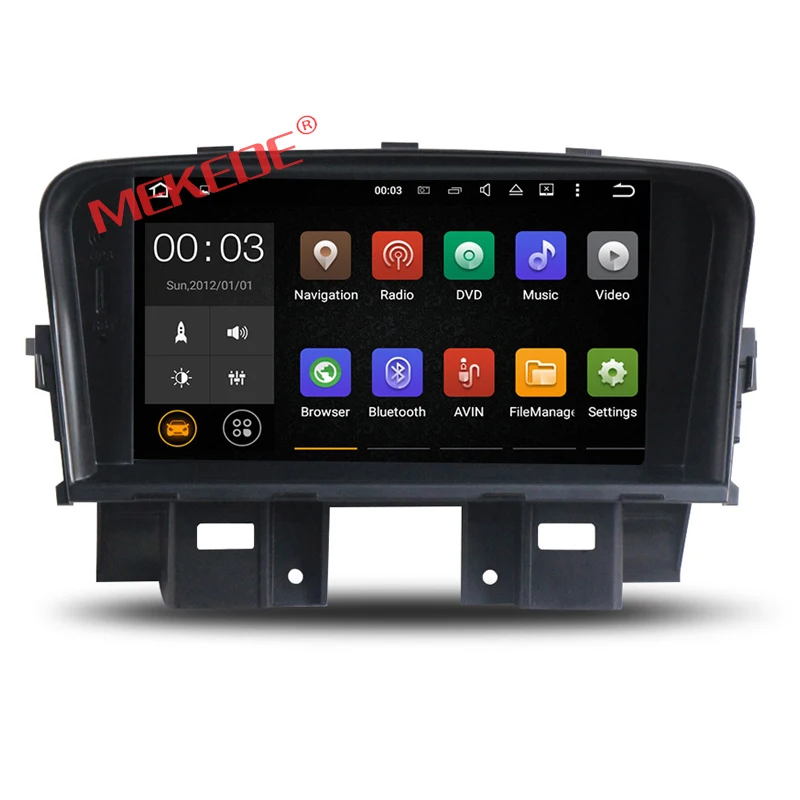 2G RAM 2din Android 7.1 car DVD radio gps player For Chevrolet Cruze 2008 -2012 with WIFI BT 4G lte support DAB+ DVR TPMS OBD2 | Автомобили