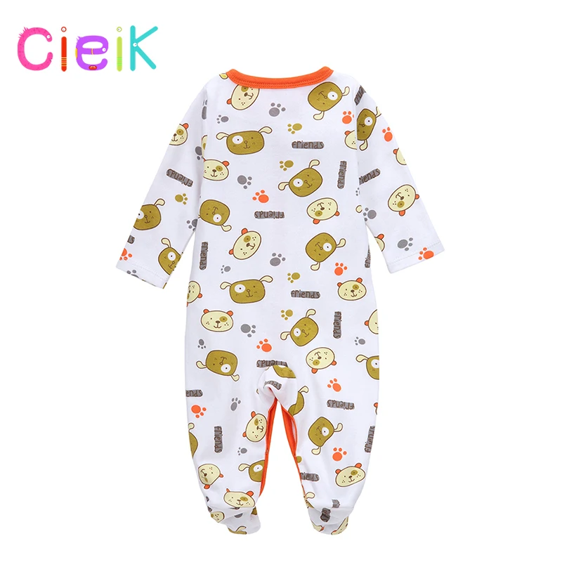 CieiK/Детские ползунки с длинными рукавами и героями мультфильмов для маленьких мальчиков; комбинезоны; Одежда для новорожденных; одежда для сна для малышей