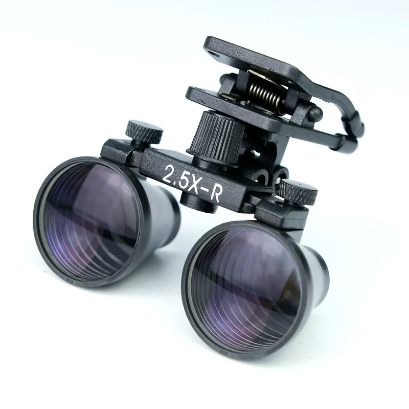 

Glasses Clip Dentist Loupes Binocular Surgical Loupe Lab Medical Magnifier WD 260-380MM Medical Magnifying Glass 2.5x