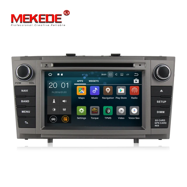 7 Android 7 1 Car Stereo For Toyota Avensis t27 New 2009 2010 2011 2012 2013