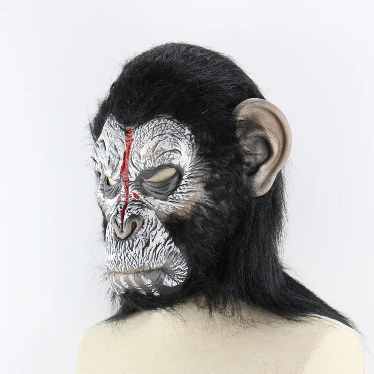 Забавная шапочка Shapka Maska Planet of the Apes Mask Czapka Meska Caps латексный реалистичный
