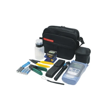 

FTTH Fiber Optic Tool Kit with Optical Power Meter and Visual Fault Locator and Fiber Cleaver fiber checker 30mW