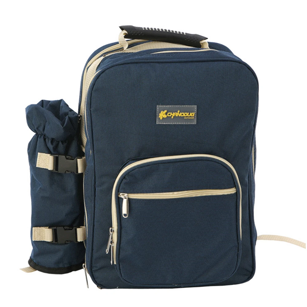 Acampamento ao ar Bolsa do Piquenique Mochila de Piquenique Conjunto de Mesa de Piquenique Livre Portátil Ombro Backapck Churrasco Ferramenta Pacote Bolsas 4 Pessoas no 4 High Quality Esporte e Lazer