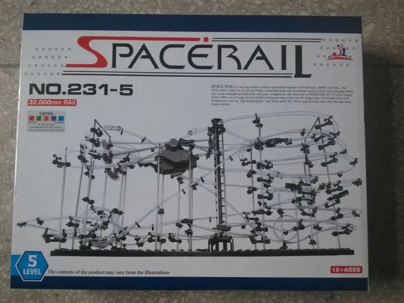 Уровень 5(231-5) космический корабль, набор горки, космический корабль, DIY игрушки строительные блоки