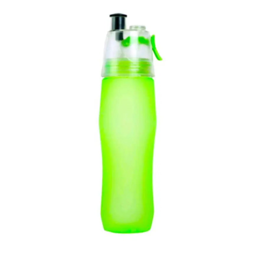 FishSunDay портативная Спортивная бутылка для воды с соломинка для напитков, чашка-спрей для альпинизма, пешего туризма, велосипедная бутылка 0723 - Цвет: Green