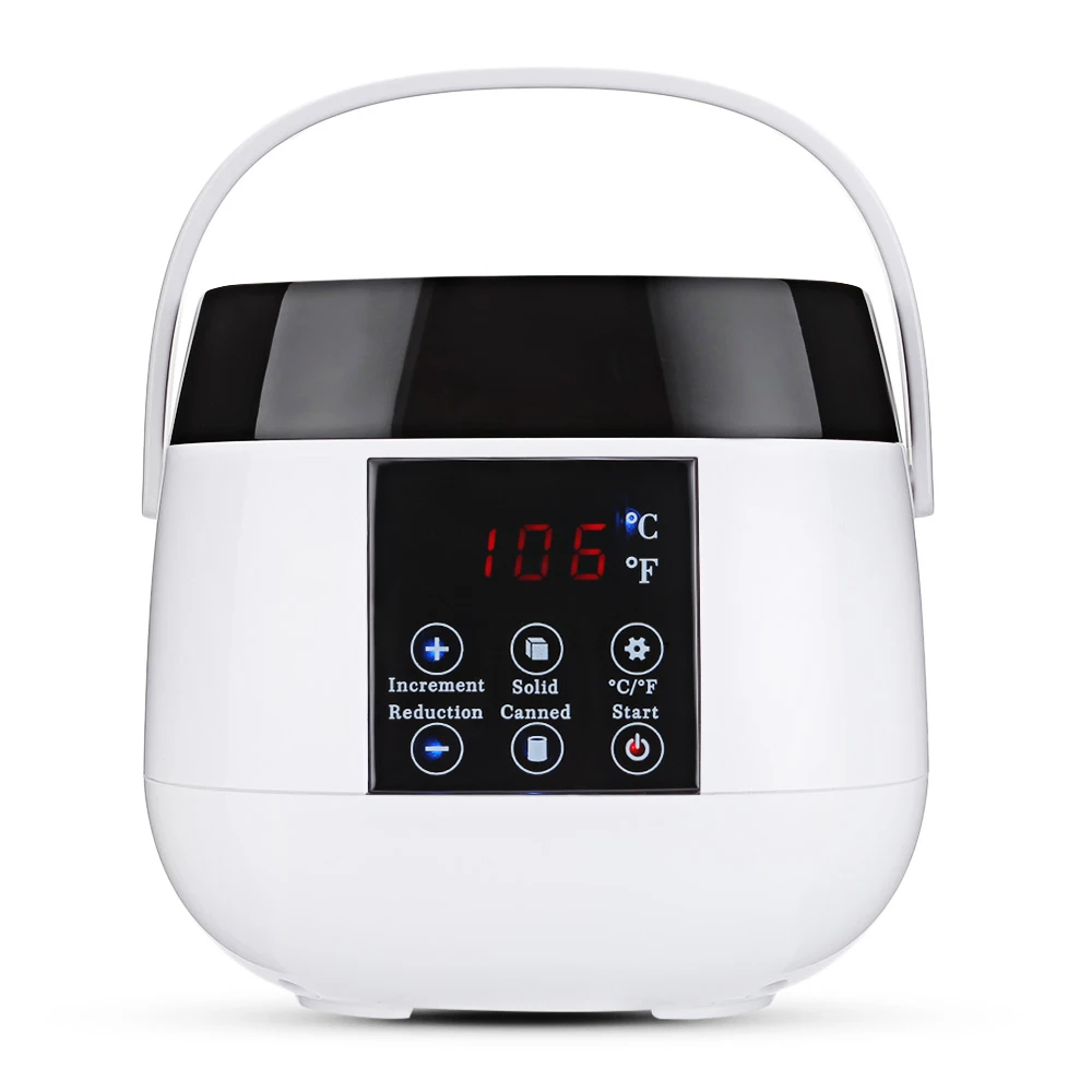 

LCD Display Smart Warmer Wax Heater Temperature Control Hair Removal Tool SPA Hands Feet Epilator Depilatory Wax Machine Kit