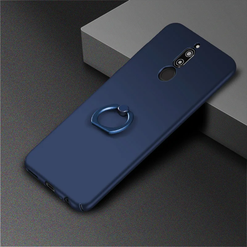 Чехол для Huawei Nova 2i чехол с кольцом Stander Матовая Телефон задняя крышка принципиально Coque