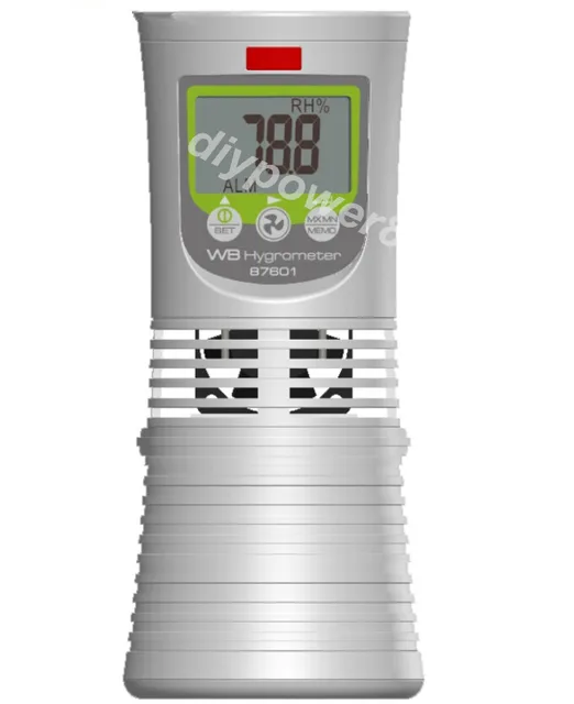 Dry Wet Bulb Thermometer Digital Dry Hygrometer, Greenhouse Temperature