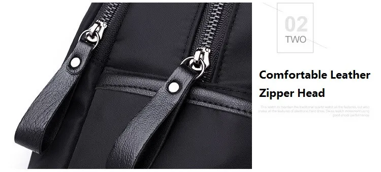 MJ Waterproof Oxford Cloth Travel Backpack Large Women Bag Female Korean Casual Bag Nylon Fashion School Bag for Teenage Girls (20)