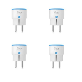 

NEO Tuya Smart 4pcs/lot Z-Wave Smart Outlet Zwave Plug Home Automation Mini Z Wave Socket Wireless Control by Smartphone