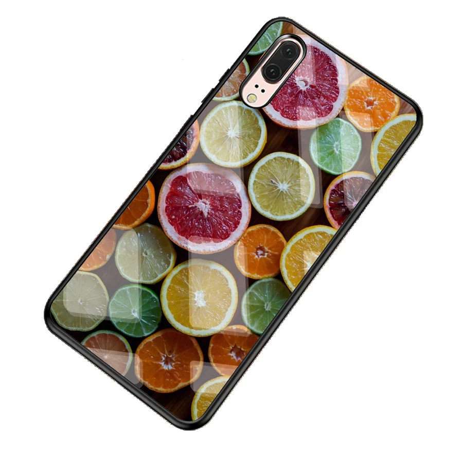 Чехол для huawei P20 плюс Lite закаленное Стекло силиконовый чехол мягкий край