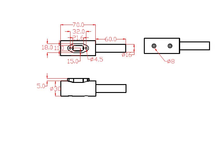 Новый 20CC аллотип глушитель выхлопной трубы для DLE20 DLE20RA