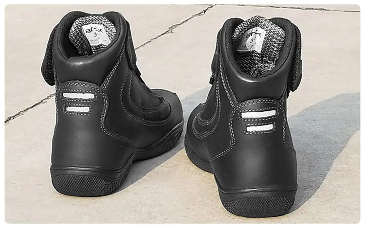 Мужские мотоциклетные Водонепроницаемые кожаные ботинки, туристические ботинки, уличная Байкерская обувь, размер 39-45