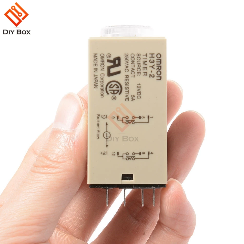 AC 220V H3Y-2 Power On Time Relay Delay Timer 1.0~ 30 Minute DPDT /& Base Socket
