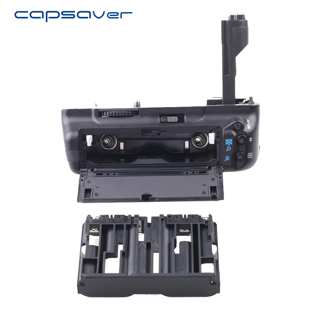

capsaver Vertical Battery Grip for Canon 5D Mark II 5D2 DSLR Camera Replace BG-E6 Multi-power Battery Holder Work with LP-E6