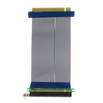 

PCIe 16X PCI Express PCI-E 16X to 16X Riser Extender Card Adapter Flexible Cable