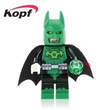 50 шт. PG358 Супер Герои Зеленый Фонарь Бэтмен Индиго племя Женщина-кошка фильм куклы Кирпичи Строительные блоки игрушки для детей
