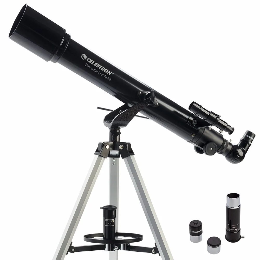 Celestron 70 70mm f/10 telescopio refractor|Telescopios y binoculares| - AliExpress