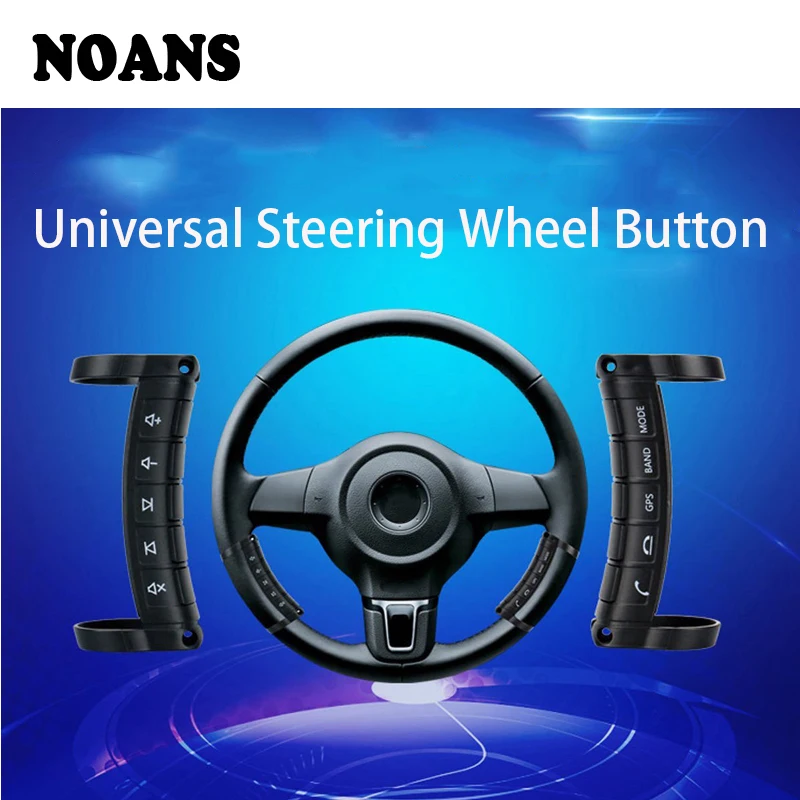 

NOANS 1pcs Multi-function Wireless Steering Wheel Controller Buttons For Lada granta vesta Opel Astra h g j insignia vectra c
