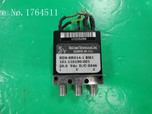 

[BELLA] RCT RDS-SR014-1 DC-18GHz 20.5V SPDT high power RF coaxial - SMA --2pcs/lot