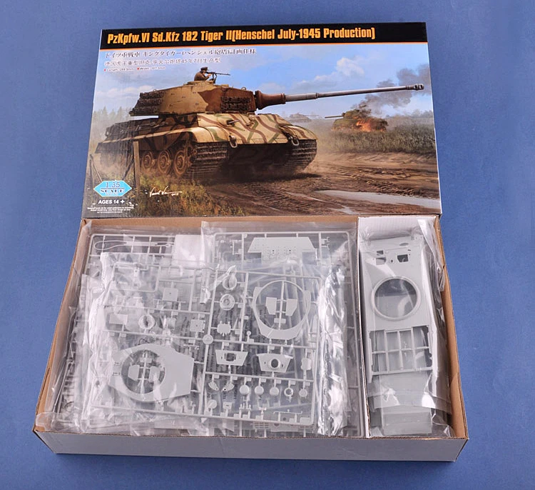 1/35 немецкий Sd. kfz Tiger King тяжелый танк Henschel башенка 84533