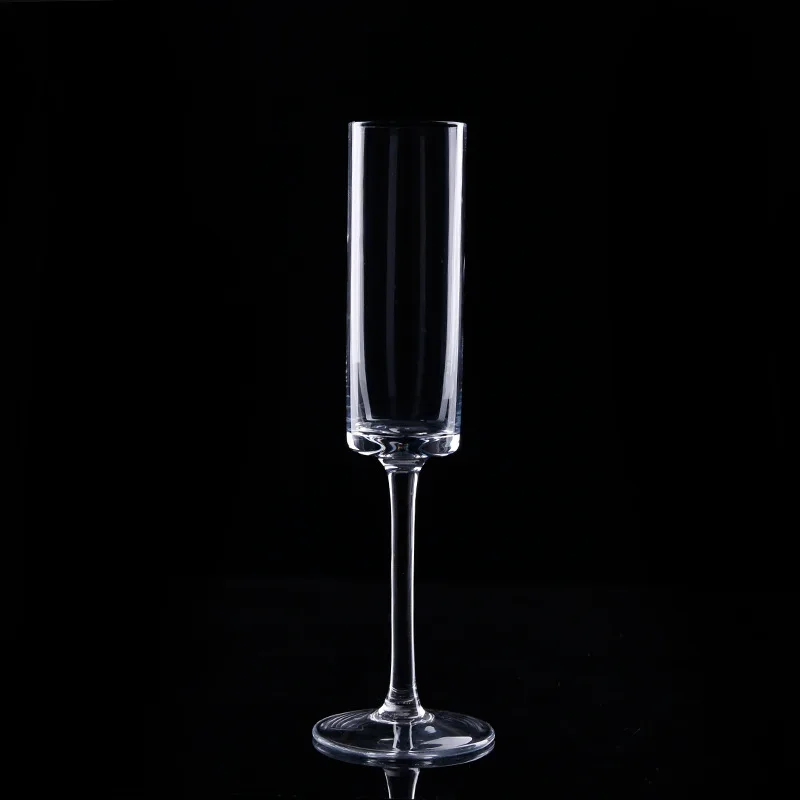 Европейский Американский хрустальный бокал для шампанского чашки необычный, прозрачный бессвинцовый Элегантный Круглый Кубок идеальный свадебный подарок - Цвет: Transparent