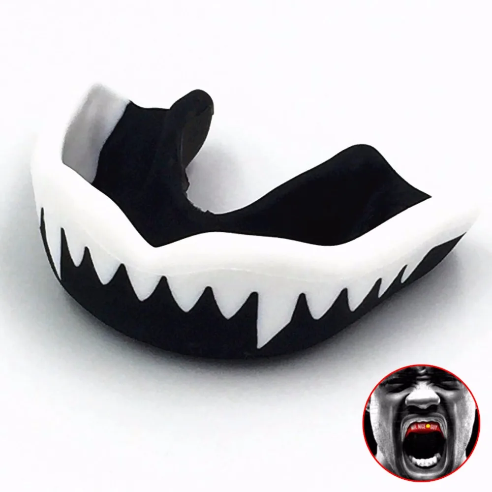Sports Mouth Guard Gum Shield Grinding Teeth Protect For Adults Boxing