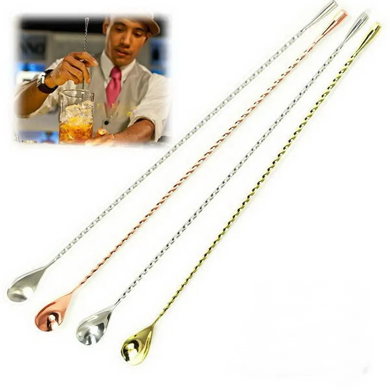 Cocktail thread long bar spoon Kingdom bar spoons swizzle stick