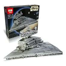 2 3250 Unids Star Wars Destructor Estelar Imperial Modelo Kit de Construccion Ladrillos Minifigure Bloques Compatibles 10030