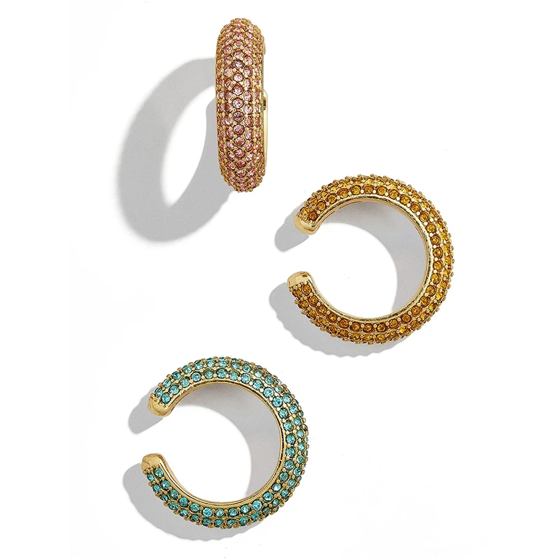 Colorful Cuff Новые модные богемные висячие серьги с сердечком для женщин и девушек, металлические большие геометрические массивные модные серьги в форме капель, романтические ювелирные изделия - Окраска металла: Colorful Cuff