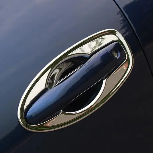 Chrome Rear View Side Door Mirror Cover Trim For Honda Civic 2007-2015 2pcs