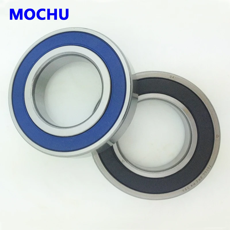 1 Pair MOCHU 7005 7005C 2RZ P4 DT 25x47x12 25x47x24 Sealed Angular Contact Bearings Speed Spindle Bearings CNC ABEC-7