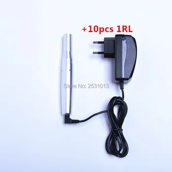 

NEW excellent Permanent Makeup Machine Eyebrow Makeup Kits Lips Swiss Motor Tattoo Machine guns with 10pcs 1RL